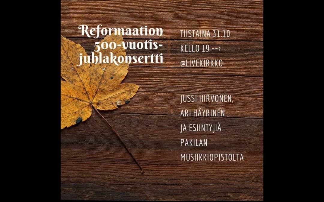 Reformaation 500-vuotisjuhlakonsertti