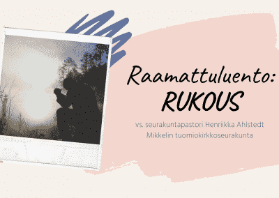 04.10.2020 Raamattuopetus Laajalammen seurakuntatalolta