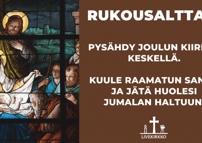 Jouluviikon rukousalttarit