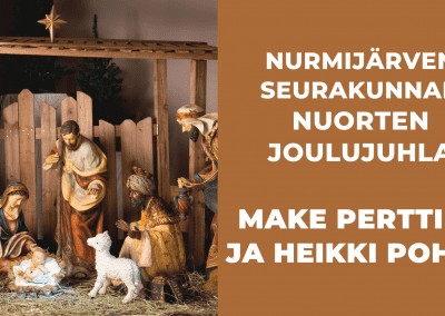 Joulukonsertti Make Perttilä ja Heikki Pohto