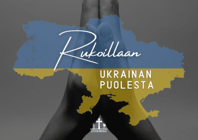 Rukous Ukrainan puolesta. Rukous rauhan puolesta.