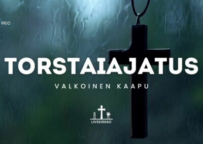 Torstaiajatus: Valkoinen kaapu